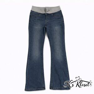Vanilla Star Kids Blue Jeans with Gray Waistband